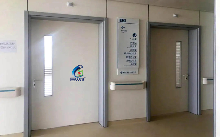 近年醫院病房鋁木生態環保門為何如此流行